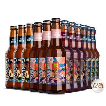 国内著名精酿啤酒品牌【帼纹】力荐——白啤、橙香、小麦和白桃果味混合装价格走势比较及最新京东啤酒榜单