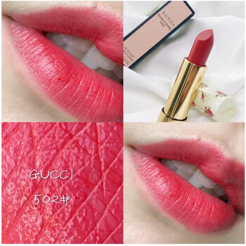 古驰(gucci) 口红金管哑光25小碎花505滋润细管308番茄红203 511 小