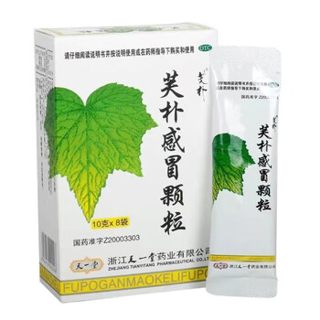 天一堂 芙朴感冒颗粒 10g*8袋风热感冒清热解毒宣肺利咽宽中理气发热