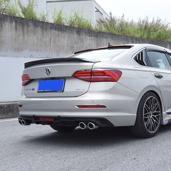 tyui18款新朗逸plus改装包围朗逸plus前唇尾翼大小包围全新朗逸朗鸭舌