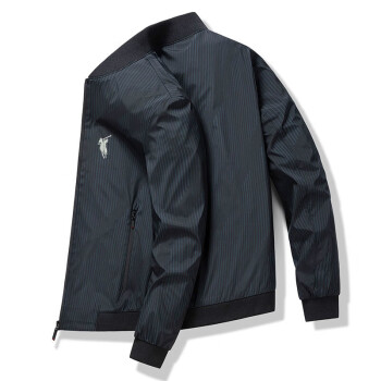 品牌保罗polo男装秋季新款立领夹克男外套中年爸爸装商务休闲男装上衣