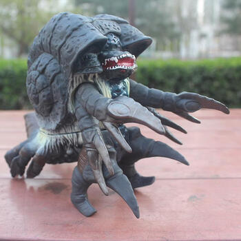 大号合体怪兽 奇美拉王 软胶萨乌鲁斯dx加拉特隆王奇美拉儿童玩具男