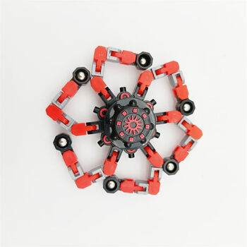 定制发条玩具指尖陀螺儿童玩具变形持久高速科技旋转手指陀螺 指尖