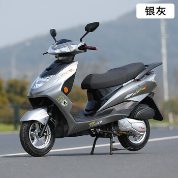 定制全新迅鹰省油国四电喷踏板摩托车燃油整车可上牌助力代步125c女士