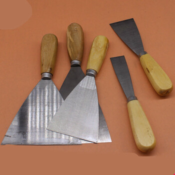 漆画漆艺材料天然大漆生漆腰果漆油灰刀批灰刀铁刮刀铲刀漆画工具 1-5