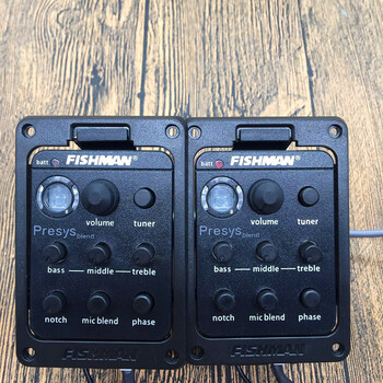 国产渔夫fishman301拾音器民谣木吉他带打板电箱开孔带麦克风拾音