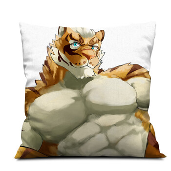 兽装furry兽人周边同款被子两用床头靠背垫定制做照片生日礼物 11