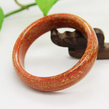 泗砭东圣天然泗滨砭石手镯手链泗水红砭石女款圈口54-62cm顺丰特快发货 窄手镯