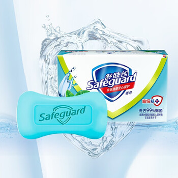 舒肤佳香皂洗手洗澡肥皂 深层清洁有效沐浴皂洁面皂 薄荷香皂105g