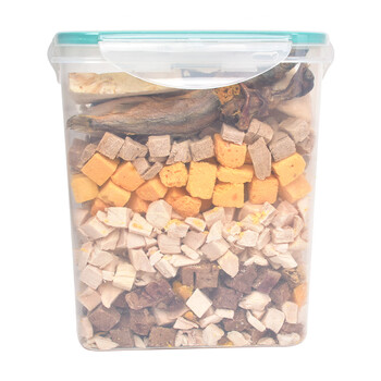 养只宠物 狗狗冻干零食全家桶大礼包补钙泰迪幼犬鸡胸肉训犬鸡肉干狗 13拼毛重750g（三文鱼+鳕鱼粒 无规格