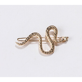 韩国ins蛇形发夹土酷少女蛇型发卡头饰夹子个性创意潮流暗黑边夹 蛇形