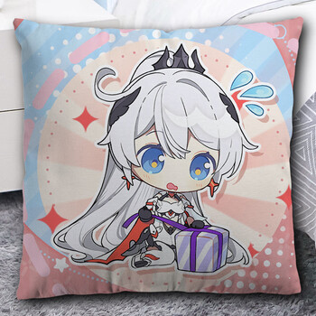 3周边爱莉希雅抱枕希儿死生之律者玩偶二次元靠垫枕定制 琪亚娜(1) 丝