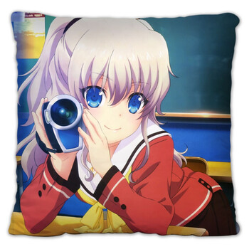 牧奈斯(munaisi)友利奈绪夏洛特抱枕双面周边diy动漫卡通二次元周边