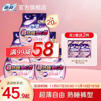 苏菲家裤型卫生巾:历史价格和销量趋势分析