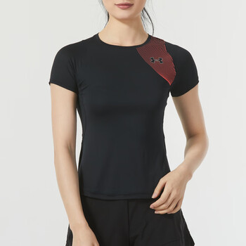 安德玛(underarmour)ua女装 夏季运动t恤衫跑步健身训练短袖舒适透气