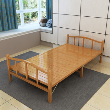 美今特床折叠床竹床竹板床硬板床午休床凉床双人床简易床家用床铺