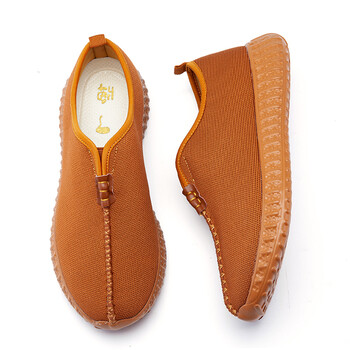 僧鞋春夏季出家人罗汉鞋和尚鞋男僧人软底居士禅修僧侣鞋女 黄色黄底