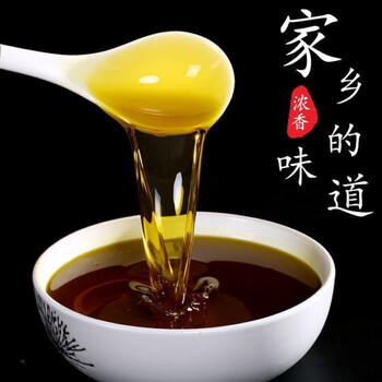 特香纯菜籽油农家自榨压榨浓香菜籽油食用油5斤