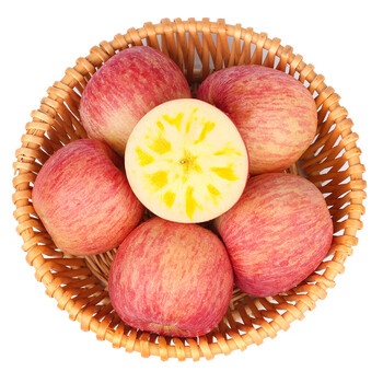 晓筱农场正宗阿克苏冰糖心苹果新疆丑苹果5斤装果径70-80mm 新鲜水果