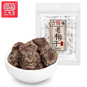 小梅屋六味老梅干80g