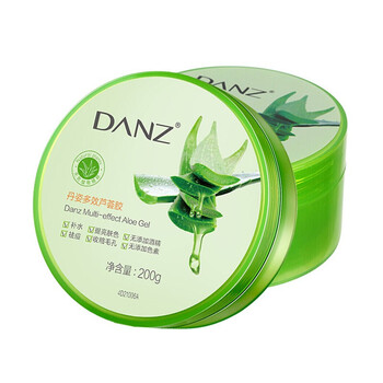 丹姿多效芦荟胶学生补水保湿控油补水舒缓晒后面霜膏补水舒缓晒后面霜