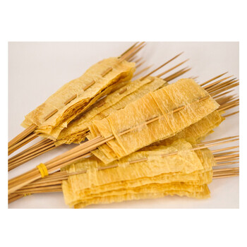 东北特色本溪烤豆皮串烧烤铁板烧油炸豆腐串油豆皮1000串整箱