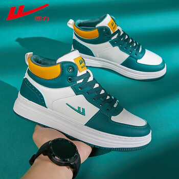 回力男鞋空军一号aj板鞋秋季新款鞋子男休闲鞋百搭运动鞋男高帮篮球鞋