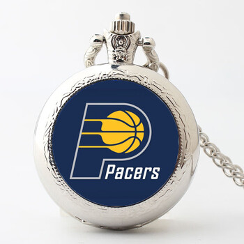 勇士湖人凯尔特人火箭怀表手表项链学生周边定制 步行者【图片 价格