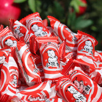 七淘仔徐州特产小孩酥糖小儿酥糖果喜糖酥糖8090后怀旧零食 450g*5袋