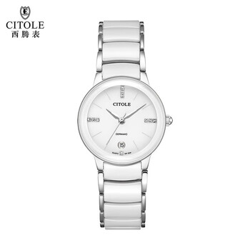西腾citole陶瓷手表全钢女士机械风女表学生腕表防水十大品牌国表生日