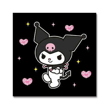 kuromi库洛米 diy数字油画 手绘填色减压 油彩画 装饰 121016 酷乐米