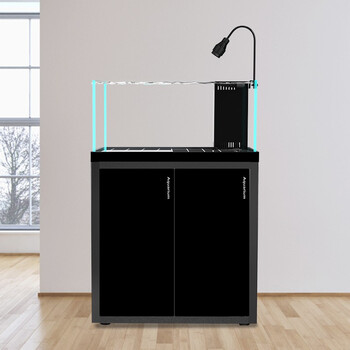 超白鱼缸底滤一体家用现代轻奢水族箱客厅免换水生态缸玻璃水草缸