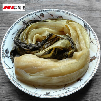 安徽特产宣城腌白菜500克安徽宣城泾县特产高杆腌大白菜咸菜下饭菜1袋