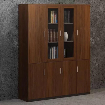莎庭(sartill)办公柜文件柜背景柜办公室档案资料储物木质书柜组合