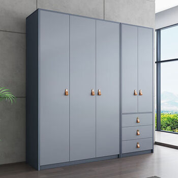 灰蓝色 灰色 a柜两门款衣柜(长0