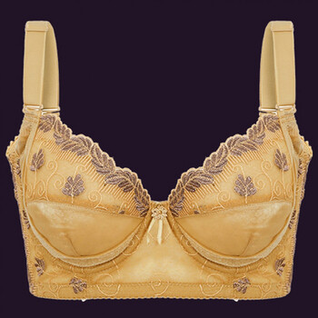 塑身中脉拉卡莱卡美容院会所上托防下垂外扩侧收副乳金色美体内衣文胸