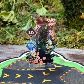 曼影apex周边挂件 apex英雄双锤骷髅海周边徽章纪念钥匙扣项链挂件坠