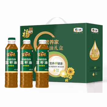 福临门中粮营养家甄品油礼盒1.2L