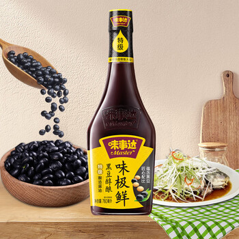 特级酿造酱油 匠心配比自然鲜香 黑豆醇酿味极鲜760ml 760ml