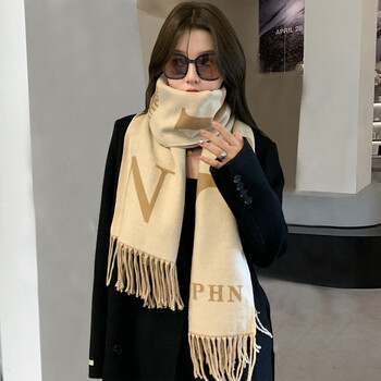 viney秋冬季新款围巾女保暖两用外搭披肩空调房围脖生日礼物送女生