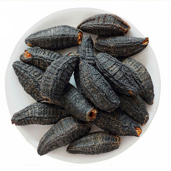 加拿大北极海参 500g 北极红参淡干冰岛红极参皮干货 红极参一斤30-40