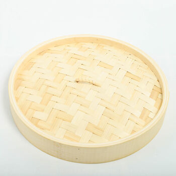 竹制蒸笼木桶家用手工竹编蒸架竹蒸屉小笼包馒头蒸格竹蒸笼245厘米