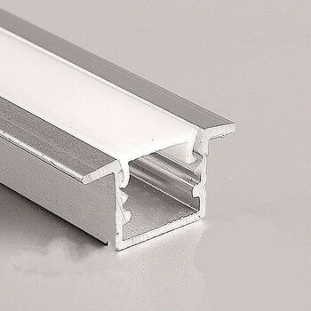 led灯槽铝合金u型铝材装饰亚克力长条铝槽灯带明装嵌入式线条灯条 带