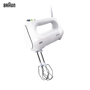 博朗（BRAUN）打蛋器 手持式打蛋器 低噪 快速打发奶油蛋清 HM1010入门款