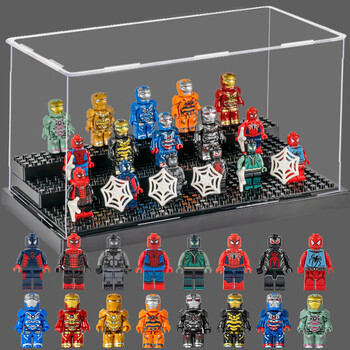 乐高(lego)小人仔英雄系列钢铁人偶侠儿童积木拼装玩具男节日礼物