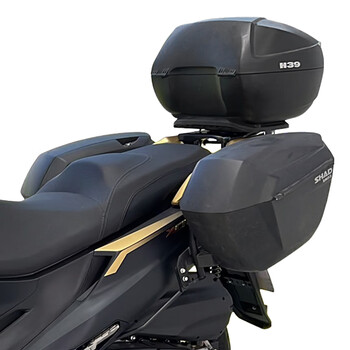 工马适用23款光阳ct250摩托车夏德边箱支架三箱尾箱后货架改装配件