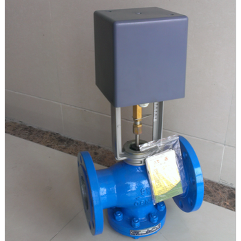 比例积分电动二通阀比例积分阀风机盘管电动二通阀法兰式开关量vb70 Ac24v Dn400 图片价格品牌报价 京东