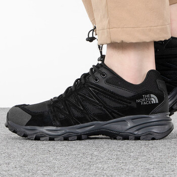 北面thenorthface网面拼接男鞋2023春季新款户外运动鞋轻便减震登山鞋