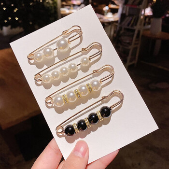 千银鸟 裤腰改小别针固定衣服夹子收腰神器胸针裤子腰大收紧调节防走光扣 随机1个