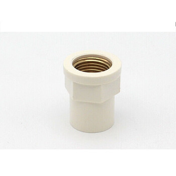 定做pvc水管铜内牙直接20 25 32铜内牙接头1/2 3/4 1寸直通接头管件